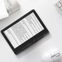 KZQ E-Reader - 7 Inch - 16gb - E Ink Scherm - Ondersteunt Epub Pdf Txt Fb2 En Pdb - Met Muziek En Video Speler - Incl Hoes Screenprotector En Oortjes - Luisterboeken - Zwart — thumbnail 2