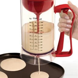 Beslag Dispenser - Beslag Mixer - Bakken Maken - Automatische Menging - 1500ML Capaciteit - Wit — thumbnail 3