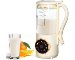1,4L, Automatische Sojamelkmaker, met Vertragingsinstelling, Zelfreinigend, LED-scherm, voor het Maken van Zelfgemaakte Plantaardige Melk