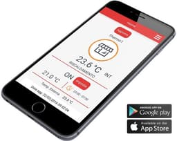 Wifi Wekelijkse Klokthermostaat voor Verwarming en Koeling via App — thumbnail 3