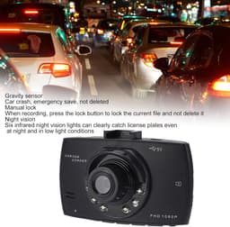 Thijox - Dash Cam voor Auto's Full HD 1080P Autodashboardrecorder met Parkeermonitor, Nachtzicht, 170° Groothoek en G-sensor voor Veiligheid en Besche — thumbnail 5