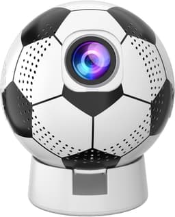 KZQ Smart Mini Projector - Met Ingebouwde App En Elektrische Focus - Wifi 6 En Bluetooth 5 4 - Autokeystone - 1080p Ondersteund - Compatibel Met Smartphone Hdmi Usb - Geschikt Voor Voetbal Kijken - 1 Stuk — thumbnail 1