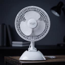 Ventilator met Clip en Voet – 2 Snelheden – Kantelbaar – Compacte Bureauventilator 15 cm 30W — thumbnail 5