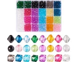 Transparante acrylkralen van 8 mm diameter, 640 stuks voor het maken van DIY sieraden met een heldere en lichte uitstraling