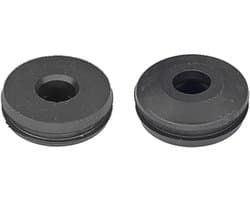 cyclingcolors 2 x brandstoftank rubberen tubes gassnijder benzine tanktuit universele brandstofleiding buisafdichting bosmaaier trimmer grasmaaier, Ø 25 mm 1 gat