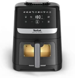 Airfryer XL - Friteuse Heteluchtoven - Gezond Koken - Stil en Zichtvenster - 5 Liter - Wit — thumbnail 4