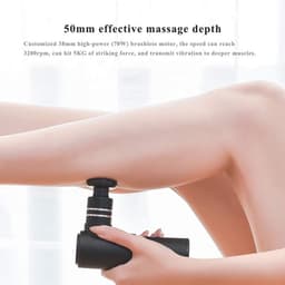 Massage Gun - Fascia Gun Mini - Spierherstel Bevorderen - 50mm Diepe Massage - 0.5kg - Rood — thumbnail 5