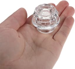 Glazen Percolator Knoppen - Koffiefilter Knoppen - Koffie Maken - Hittebestendig Glas - 4 cm - Transparant — thumbnail 5