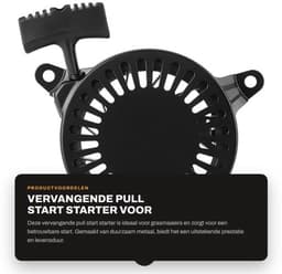Pull Starter Vervanging - Trekstarter - Geschikt voor Kohler XT149/XT173/XT650 - Metaal - Diameter 14 cm - Gewicht 468 g — thumbnail 1