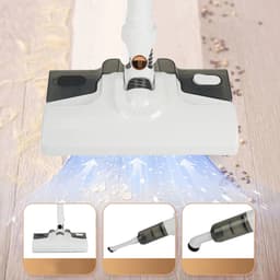 Draadloze Handstofzuiger Met 7000 Pa Zuigkracht 210 ml Watertank En 2600 mAh Accu - Ergonomisch Lichtgewicht USB-C - Nat Dweilen En Stofzuigen Voor Hardhouten Vloeren, Tegels En Tapijt — thumbnail 4