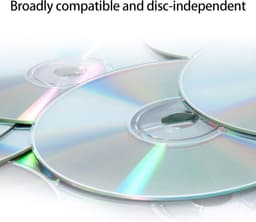 Externe Schijf - Schrijver Lezer - Dvd's Afspelen - Plug-and-play - 15.5 x 16 cm - Zwart — thumbnail 5