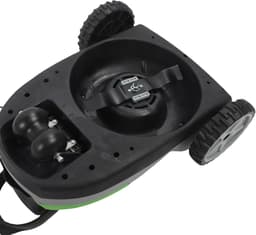 Elektrische Grasmaaier - Gazonmaaier Draadloos - Gazon Onderhouden - Borstelloze Motor - 540 sq.ft - Grijs — thumbnail 4