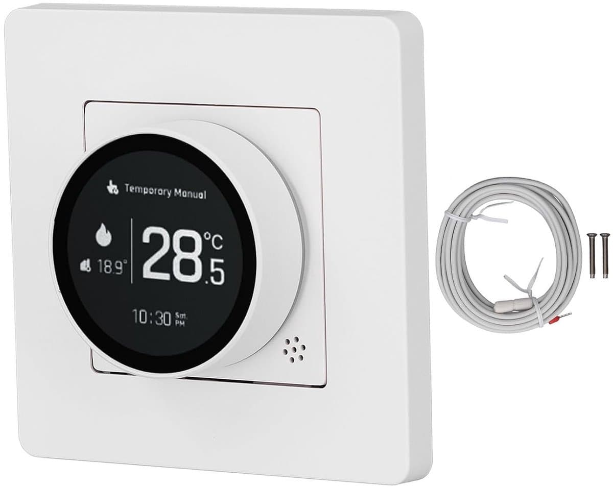 Intelligente Thermostaat - Temperatuurregelaar - Energie Besparen - Zigbee Verwarmingssysteem - 95-245VAC - Wit — afbeelding 1
