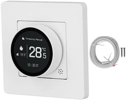 Intelligente Thermostaat - Temperatuurregelaar - Energie Besparen - Zigbee Verwarmingssysteem - 95-245VAC - Wit — thumbnail 1