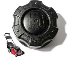 Tankdeksel grasmaaier 46,5 mm - robuust ABS-kunststof - weerbestendig - vervangingsonderdeel - SnelShoppen