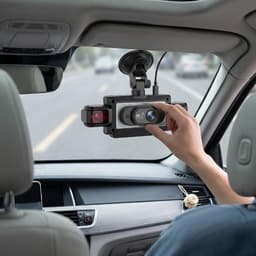 4-kanaals Dashcam - Auto Camera Recorder - Verkeersveiligheid Verbeteren - 360 Graden Dekking - 3 Inch Display - Zwart — thumbnail 5