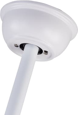 HAUSS SPOLE Ventilator – 132 Cm Zonder Licht Met Afstandsbediening – ABS – Wit – Voor Slaapkamer Woonkamer Terras En Garage – Met Omkeerbare DC Motor — thumbnail 2