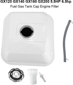 Gas Fule Tank Vervanging - 3 Liter - Duurzaam en Betrouwbaar - Geschikt voor Grasmaaier Motoren - Vervangingsonderdeel - Ideaal voor Tuin... — thumbnail 2