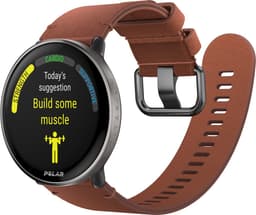 Polar Ignite 3 Titanium- Fitness Smartwatch & GPS Activity Tracker - Leder Brons/Siliconen Zwart - S-L — thumbnail 3