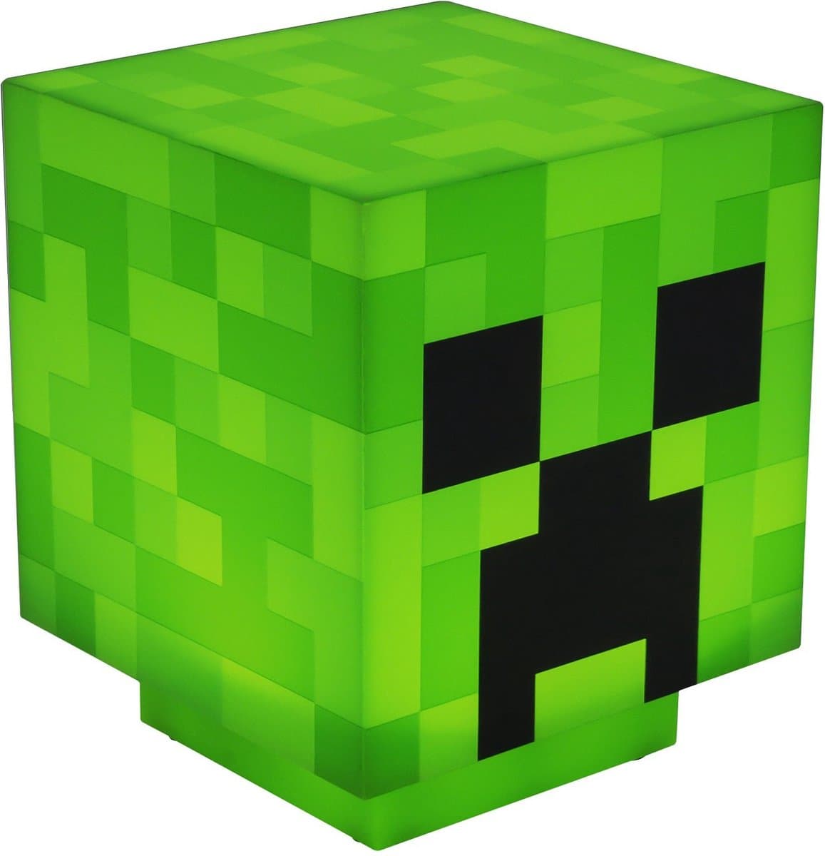 Minecraft Creeper Bureau‑lamp met Officiële Creeper‑geluiden, Handheld Nachtlampje voor Kinderkamer of Gamerdecoratie Officieel Gelicentieerde Minecraft Cadeaus – Paladone — afbeelding 1