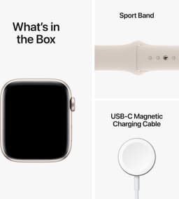 Apple Watch SE 2022 4G - 40 mm - Sterrenlicht Aluminium — thumbnail 3