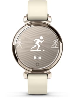 Garmin - Lily 2 Cream Gold met Coconut siliconen band — thumbnail 4