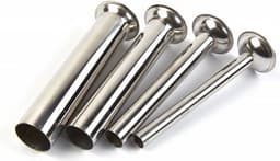 Sausage Filler Stainless Steel Tubes - Set of 4 Pieces — thumbnail 3