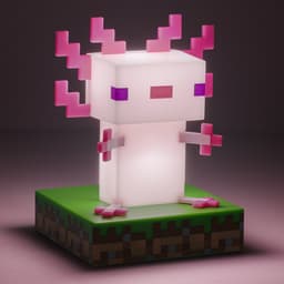 Minecraft Axolotl Icon Light – Officieel Gelicentieerde Vrijstaande Bureaulamp, Gamingkamer Decor & Nachtlamp Cadeau voor Jongens en Meisjes- Paladone — thumbnail 4