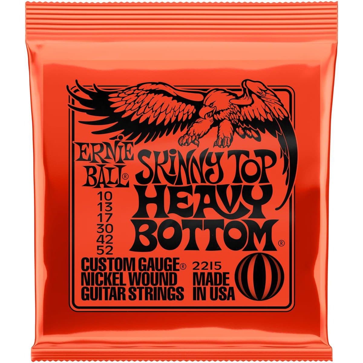Ernie Ball Skinny Top Heavy Bottom - Elektrische Gitaarsnaren - Nickel Wound - Hybride Gauge - 10-13-17-30-42-52 — afbeelding 1
