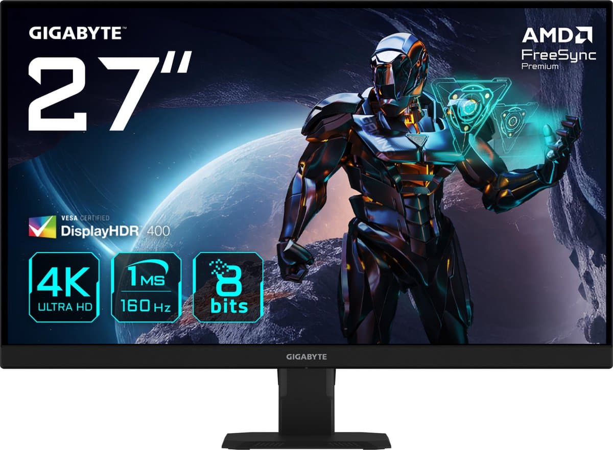 GIGABYTE GS27U 27'' 4K UHD gaming monitor — afbeelding 1