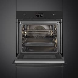 SMEG SO6302M2N - SpeedwaveXL Combi-magnetron - Classici - Mat Zwart — thumbnail 4
