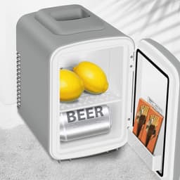 Kleine Draagbare Koelkast 4 Liter met Koeling en Verwarming - Koelbox voor Auto met Ruimte voor 6 Blikjes — thumbnail 3