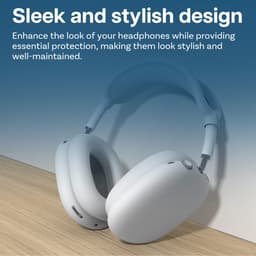 Siliconen Hoes voor AirPods Max Hooftelefoons van MMOBIEL – Siliconen Oorkussens Beschermhoes, Oorschelp Beschermhoes, Hoofdband Beschermhoes – Anti-Kras Zachte Siliconen Beschermer – Wit — thumbnail 3