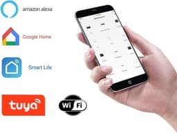 Plafondventilator Storm - Super stil - Hoge kwaliteit - Ventilator 2026 - WIFI - TUYA app - Ø 132 cm - zwart — thumbnail 4