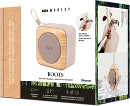 House of Marley Roots Bluetooth speaker - Draadloze compacte speaker - Ingebouwde Flesopener - Quickcharge - Waterproof - 10 uur Batterijduur - Gemaakt van Duurzame Materialen - Cream — thumbnail 4
