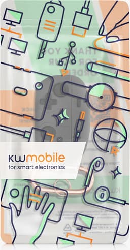 kwmobile Hoes geschikt voor Sony WF-1000XM5 - Siliconen cover voor oordopjes in zwart - Gameconsole design — thumbnail 5