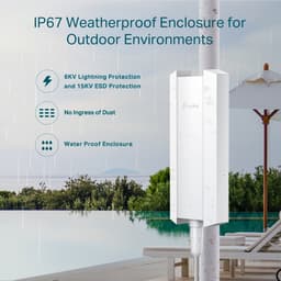 TP-Link Omada EAP650-Outdoor 3000 Mbit/s wit met voeding via ethernet (PoE) — thumbnail 2