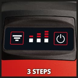 Einhell Accu Ventilator GE-CF 18/2200 Li Solo - Power X-Change - 18 V/Li-ion - 3 snelheidsstanden - 360° draaibare ventilatorkop - Excl. accu en lader — thumbnail 2