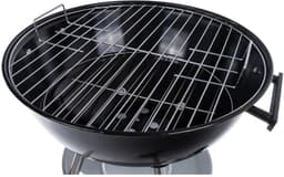 GEKO Ronde houtskoolbarbecue - Met deksel - Ø 39 cm rooster - Zwart - Inclusief hoes — thumbnail 5
