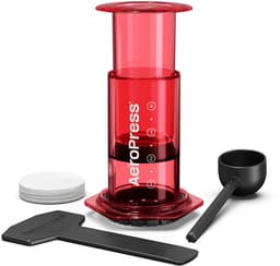 AeroPress Clear - Rood (Transparant) — thumbnail 1