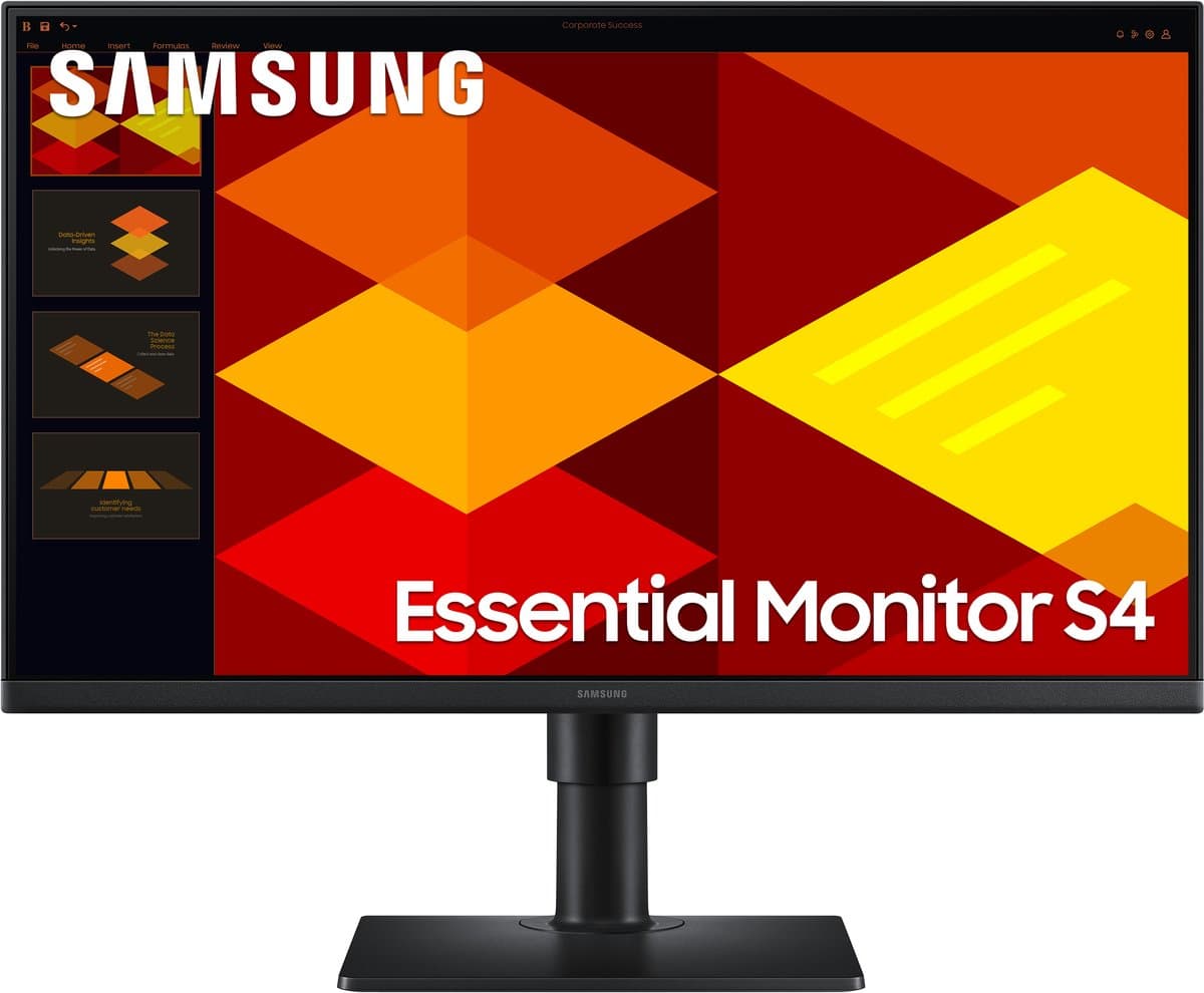 Monitor Samsung LS24D400GAUXEN Full HD 24" — afbeelding 1