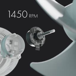 MeacoFan Sefte 10 Table - Ventilator - Luchtverplaatsing: 1150m³ per uur - Geschikt voor ruimtes tot 50m² - Kantelbaar - Extra stil — thumbnail 3