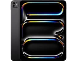 Apple iPad Pro (2024) - 13 inch - WiFi + Cellular - 256GB - Zwart - 7e generatie