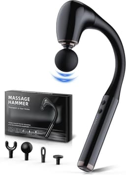 Diep Weefsel Massagepistool met 16 mm Massagekop voor Pijnverlichting - Draagbaar en Ergonomisch — thumbnail 1