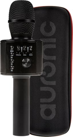 Auronic Karaoke Microfoon - Draadloos - Karaoke Set met Speaker - Kinderen en Volwassenen - Zwart — thumbnail 1
