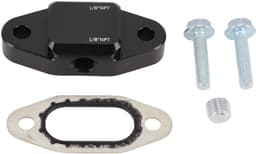 Omslagdeksel voor de oliekoeler van de motor, gemaakt van aluminiumlegering, geschikt voor de derde en vierde generatie 4.8L, 5.3L, 5.7L, 6.0L en 6.2L motoren met 2 NPT-interfaces. — thumbnail 1