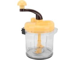 Handmatige Keukenmachine - Groente Hakker - Maaltijden Bereiden - Grote Capaciteit - 18.6x15.5x30cm - Wit
