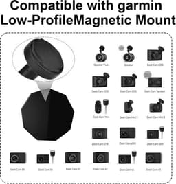 Dailygoods - Reserve Magneetstukken voor Garmin Dashcam Houder, Set van 4 — thumbnail 5