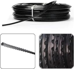 Nylon Trimmer Draad 3 mm x 53 m voor Grasmaaier en Onkruidbestrijding, Ideaal voor Dikke Gras en Weeds — thumbnail 1