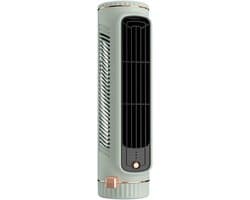 Bladloze Torenventilator - Desktop Ventilator - Persoonlijke Koeling - Stille Luchtstroom - 60 x 80 x 270 mm - Groen